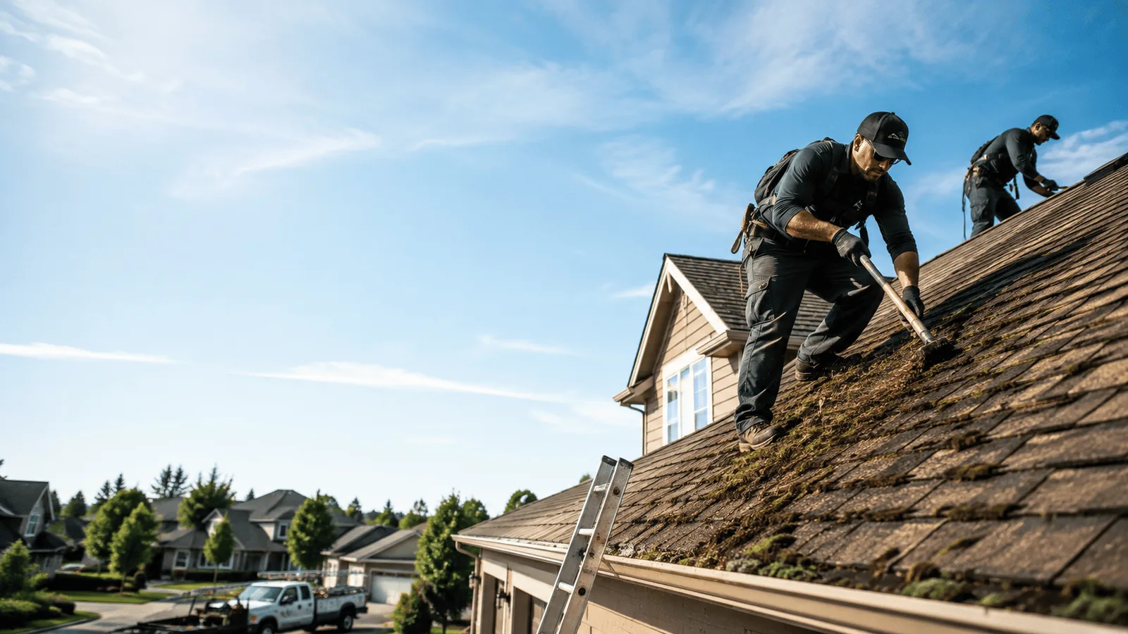 Roof Moss Removal in Enfield, CT near me